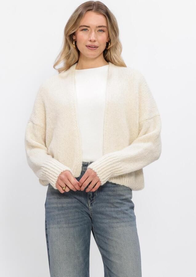KNIT-TED Dames Truien & Vesten Becky Creme