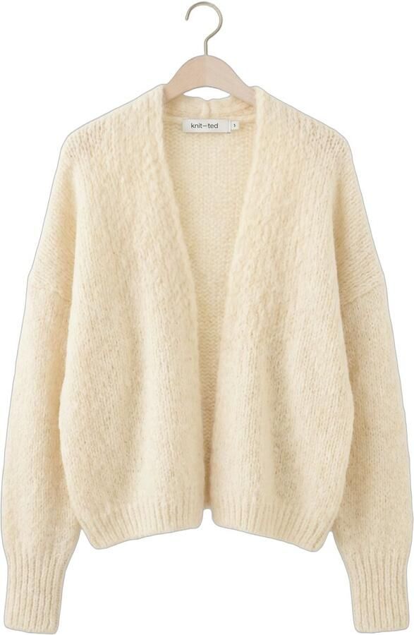 KNIT-TED Dames Truien & Vesten Becky Creme - Foto 4