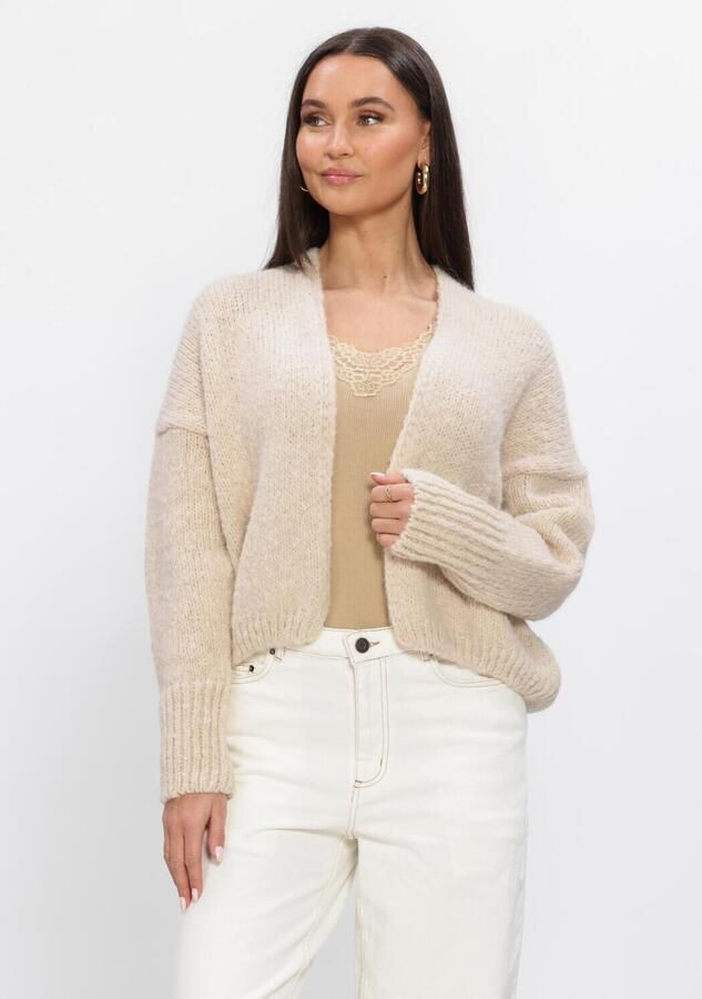 KNIT-TED Dames Truien & Vesten Becky Ecru