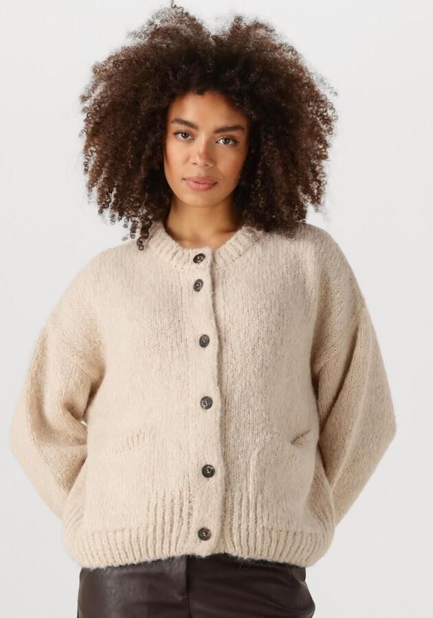 KNIT-TED Dames Truien & Vesten Billy Beige