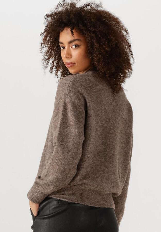 KNIT-TED Dames Truien & Vesten Britney Taupe - Foto 3