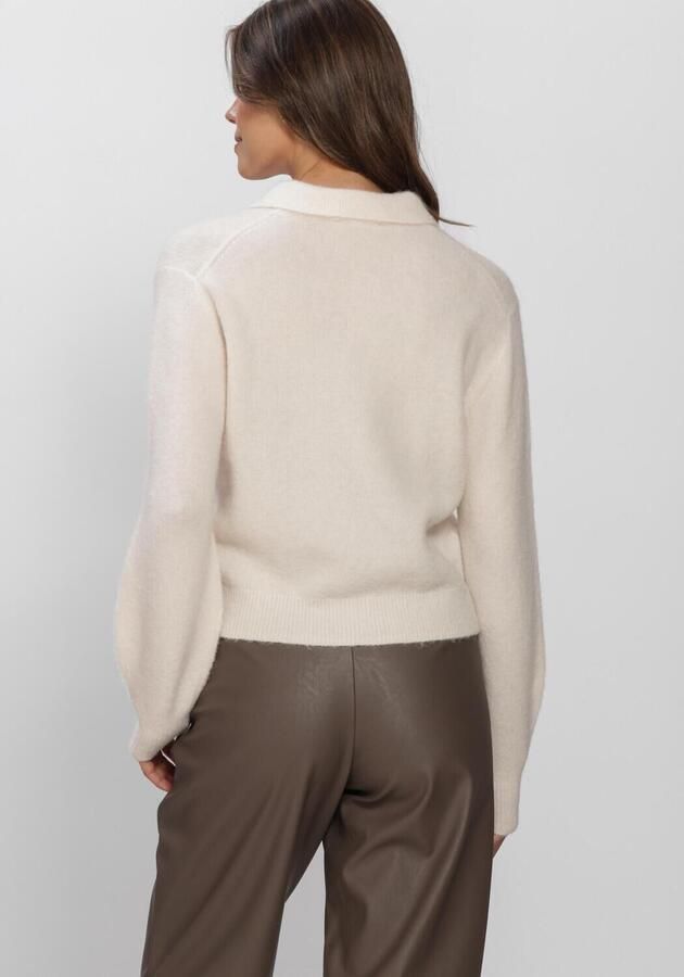KNIT-TED Dames Truien & Vesten Danny Cardigan Ecru - Foto 3