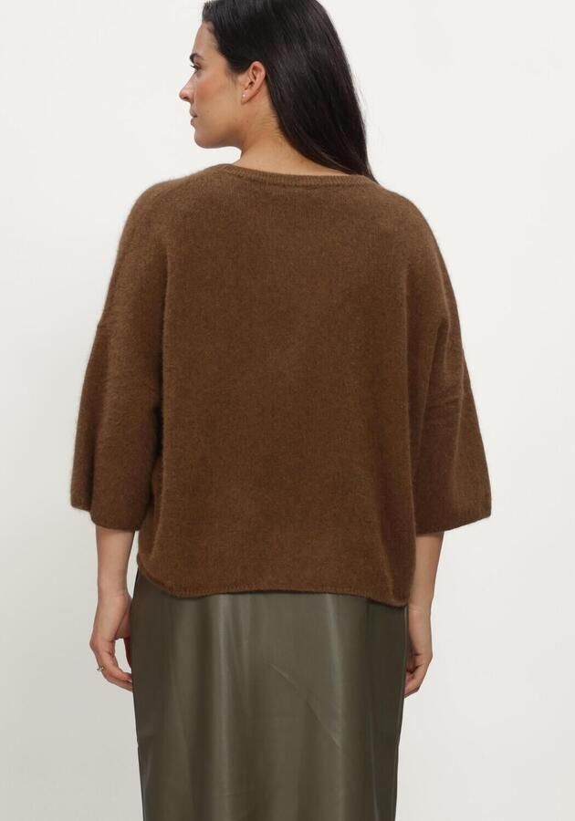 KNIT-TED Dames Truien & Vesten Hans Top Bruin - Foto 3