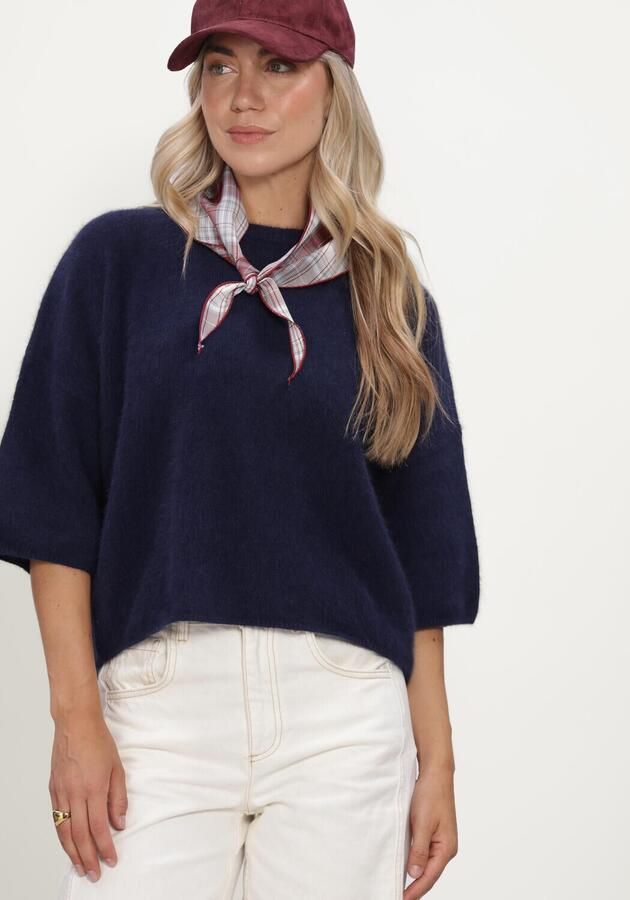 KNIT-TED Dames Truien & Vesten Hans Top Donkerblauw - Foto 4