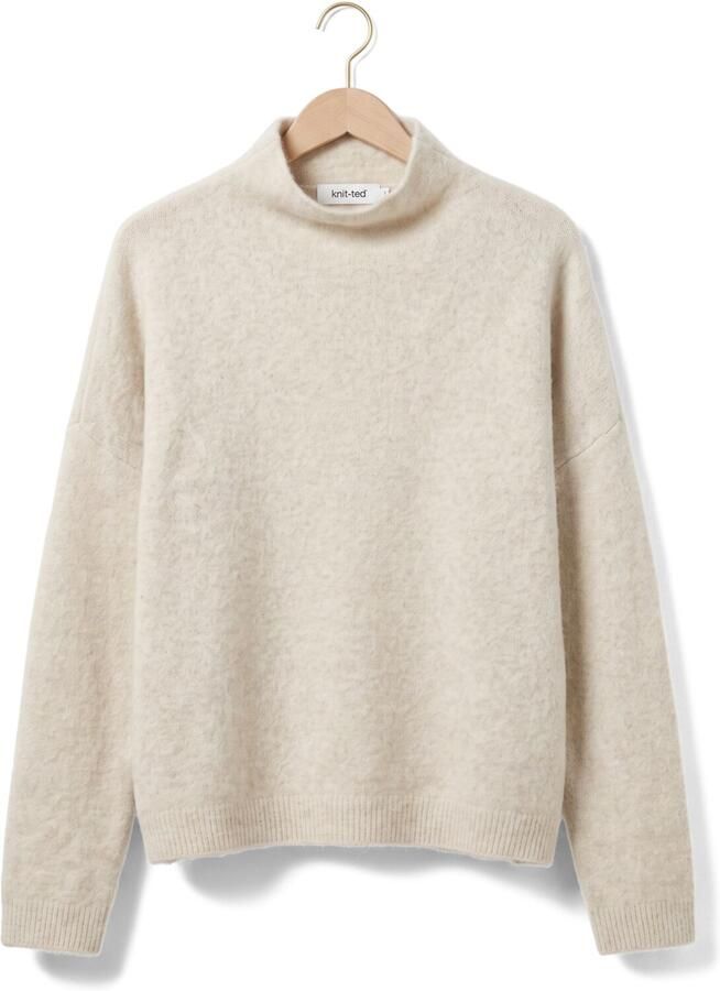 KNIT-TED Dames Truien & Vesten Kim Pullover Beige - Foto 2