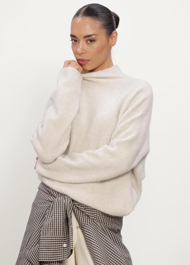 KNIT-TED Dames Truien & Vesten Kim Pullover Beige - Foto 3