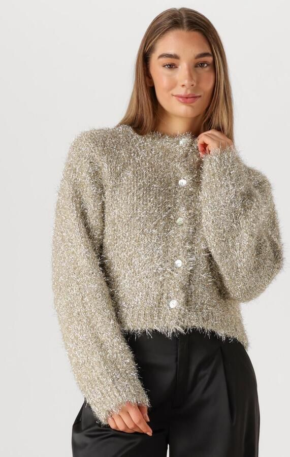 Knit-ted Gouden Cardigan Lynn voor vrouwen Yellow Dames - Foto 4