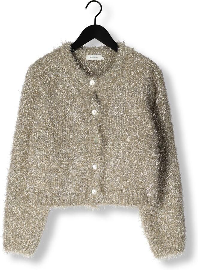 Knit-ted Gouden Cardigan Lynn voor vrouwen Yellow Dames