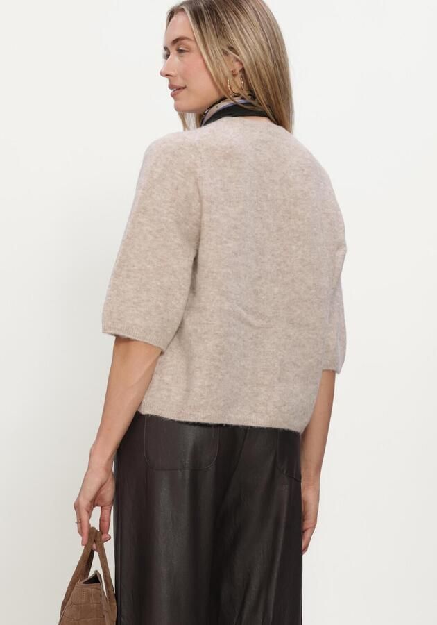KNIT-TED Dames Truien & Vesten Meg Cardigan Beige - Foto 3