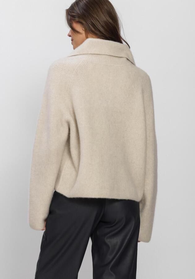 KNIT-TED Dames Truien & Vesten Milo Cardigan Beige - Foto 3