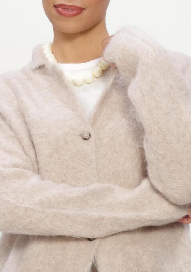 KNIT-TED Dames Truien & Vesten Niki Cardigan Beige - Foto 3