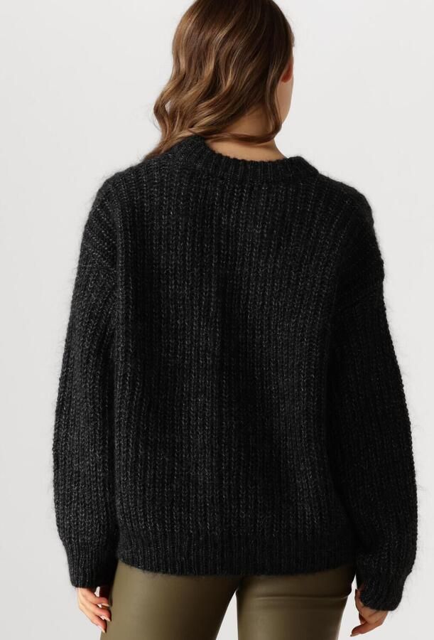 Knit-ted Zwarte Mohair Trui Phoebe Black Dames - Foto 2