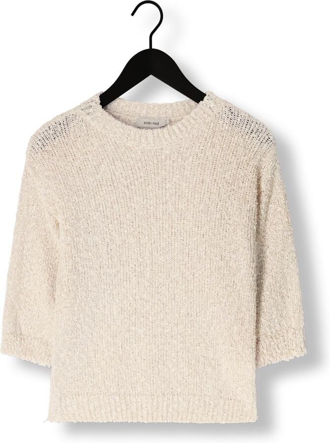 Knit-ted Gouden Dames Trui Roxie Yellow Dames