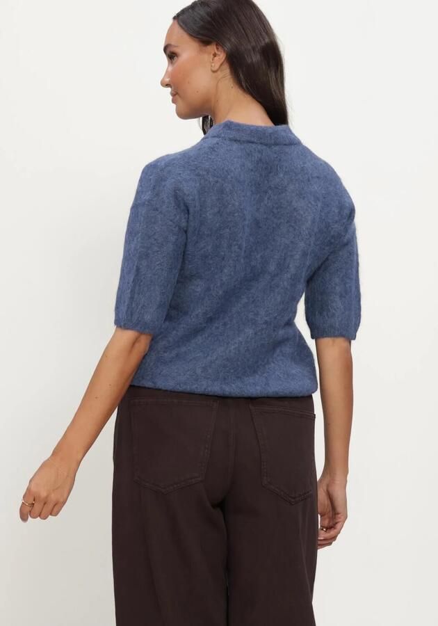 KNIT-TED Dames Truien & Vesten Sherman Top Blauw - Foto 3