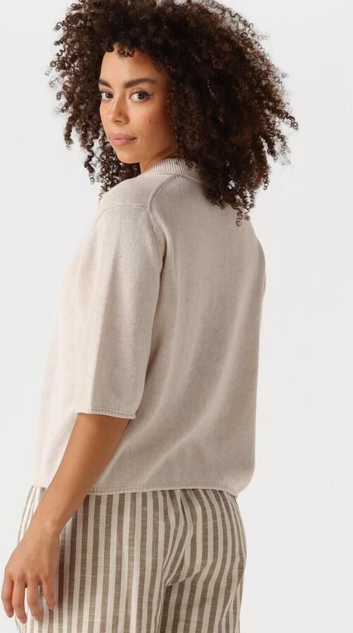 KNIT-TED Dames Truien & Vesten Yoshi Ecru - Foto 3