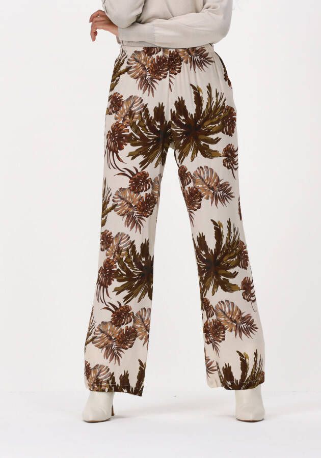 Knit-ted Wijde Broek Dames Justine Multicolor Dames