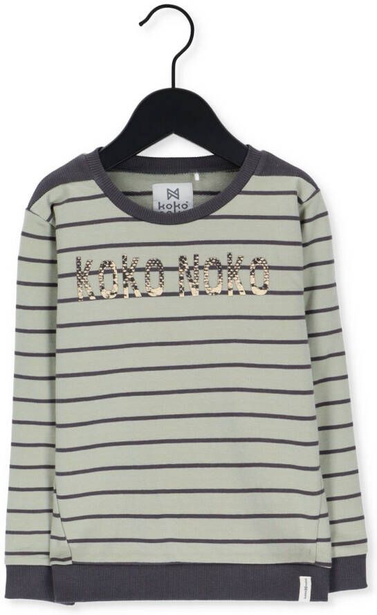 Koko Noko Groene Sweater U44865