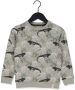 Koko Noko sweater met dierenprint groen - Thumbnail 1