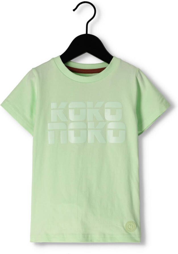 KOKO NOKO Jongens Polo's & T-shirts T46808 Groen
