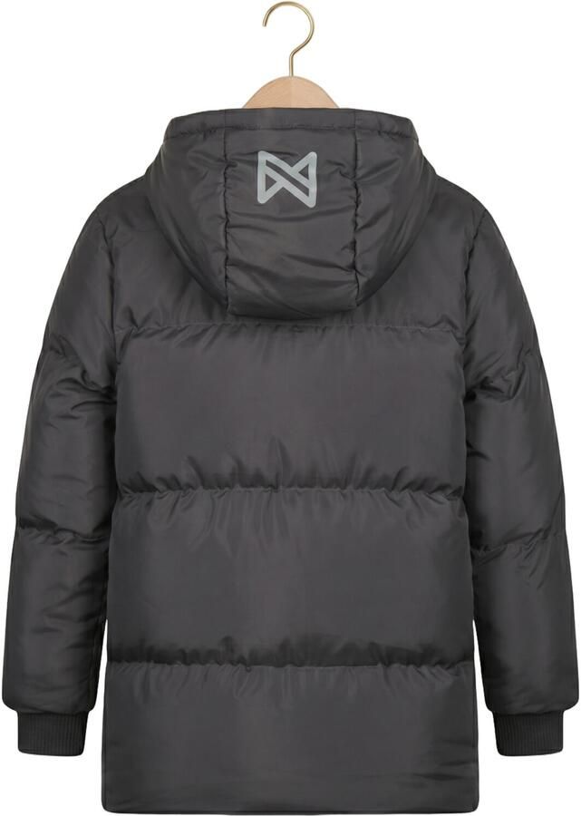 Koko Noko gewatteerde winterjas zwart Meisjes Polyester Capuchon Effen - Foto 2