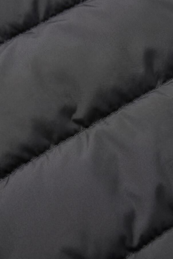 Koko Noko gewatteerde winterjas zwart Meisjes Polyester Capuchon Effen