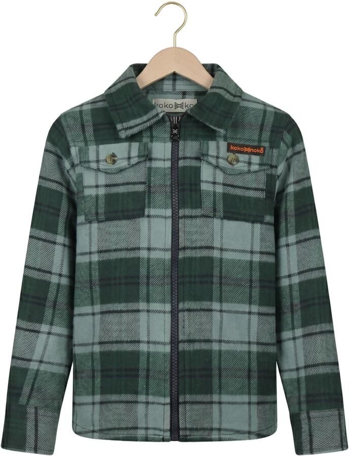 KOKO NOKO Jongens Overhemden M60883 Groen