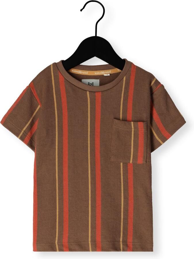 KOKO NOKO Jongens Polo's & T-shirts N58868 Bruin