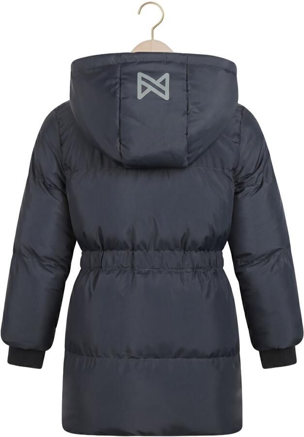 Koko Noko winterjas donkerblauw Meisjes Polyester Capuchon Effen - Foto 2