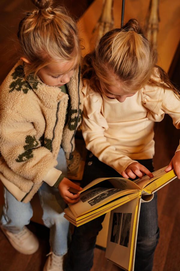 KOKO NOKO Meisjes Jassen O56972 Creme - Foto 3