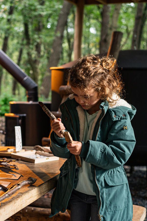 KOKO NOKO Meisjes Jassen Q52968 Donkergroen - Foto 2