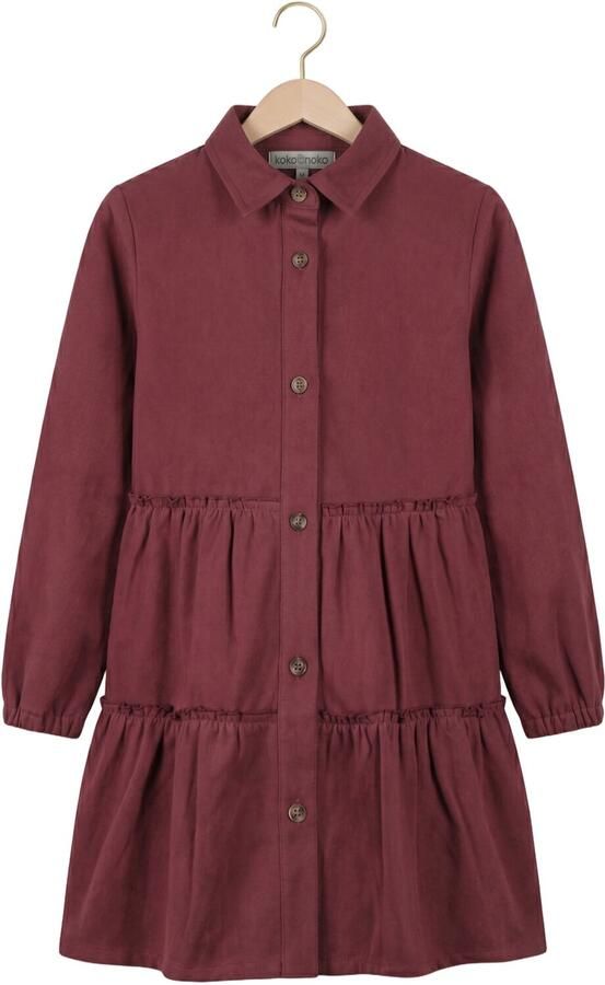 KOKO NOKO Meisjes Jurken M60913 Bordeaux