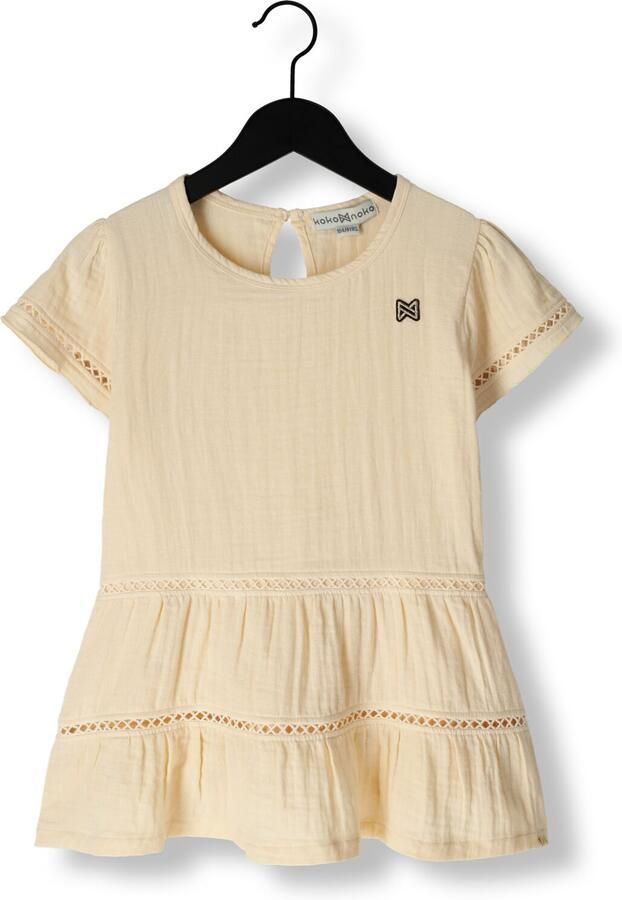 KOKO NOKO Meisjes Jurken P54928 Gebroken Wit - Foto 3