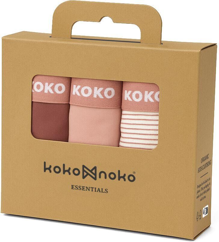 Koko Noko short roze oudroze wit (set van 3) - Foto 2
