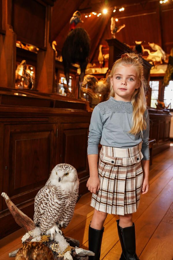 KOKO NOKO Meisjes Tops & T-shirts O56901 Petrol - Foto 2