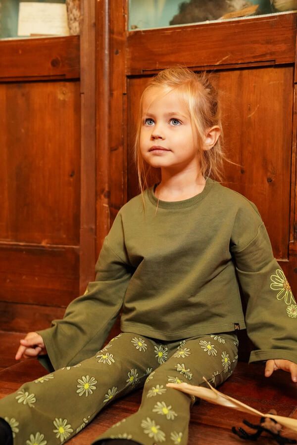 KOKO NOKO Meisjes Truien & Vesten O56958 Olijf - Foto 2