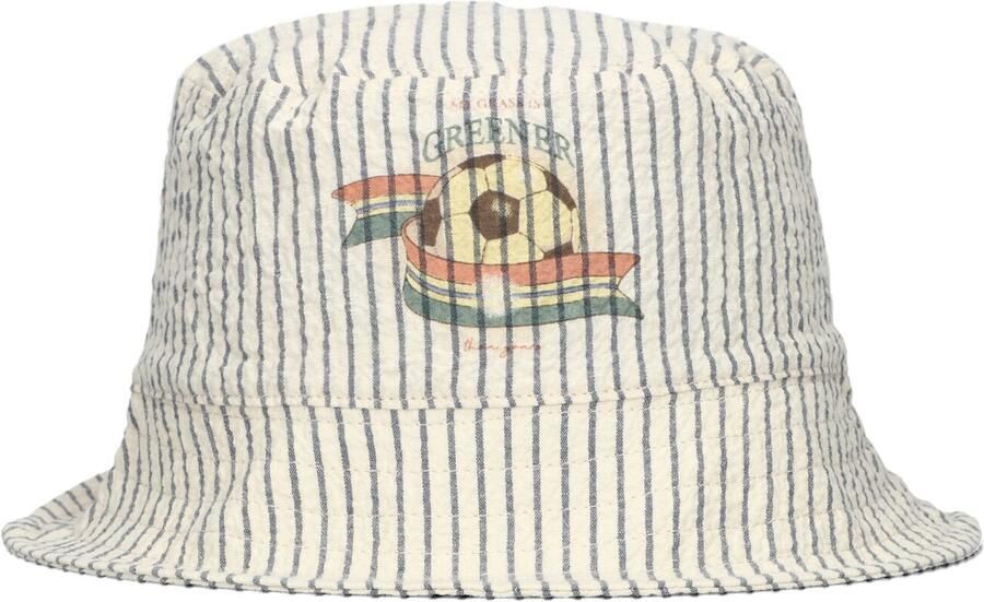 KONGES SLOJD Jongens Hoeden Elliot Bucket Hat Gots Beige-18 - Foto 4