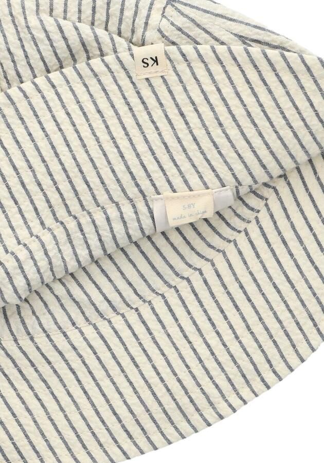 KONGES SLOJD Jongens Hoeden Elliot Bucket Hat Gots Beige-18