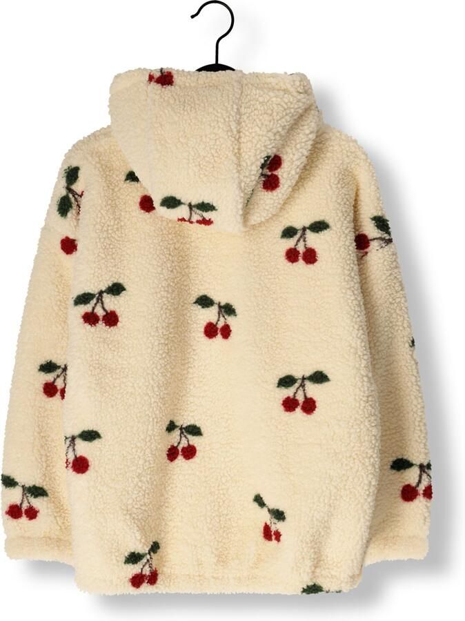 KONGES SLOJD Jongens Jassen Jody Teddy Hoodie Grs Creme
