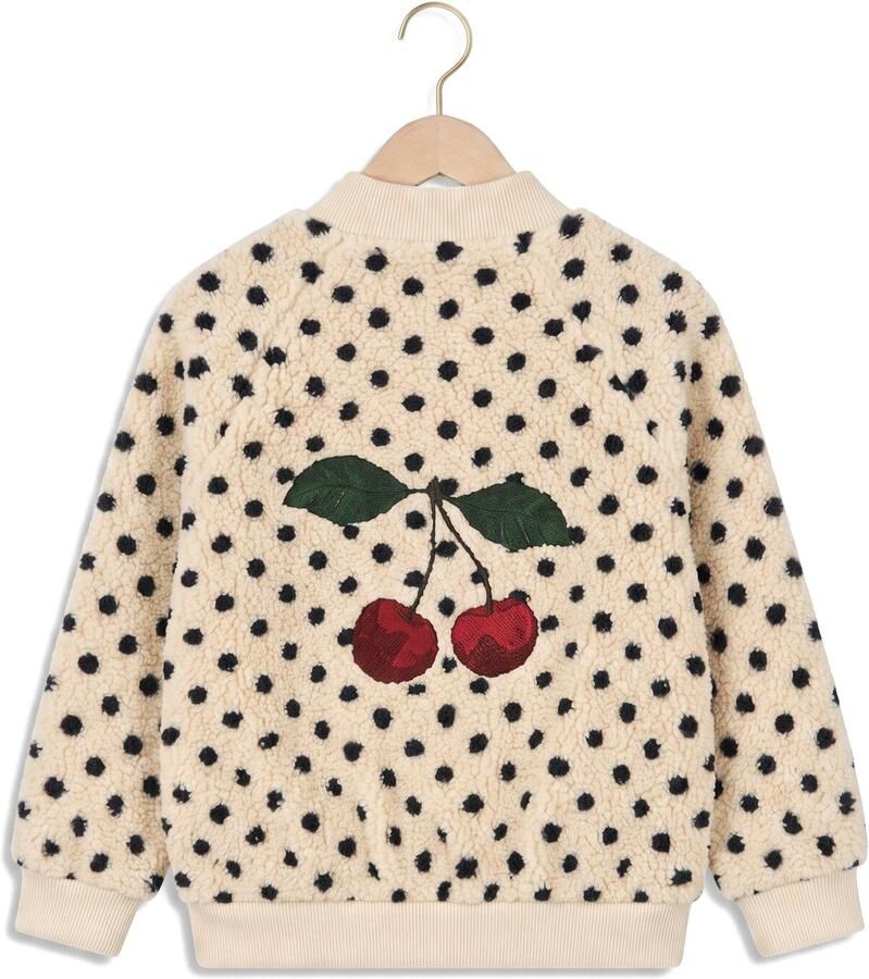 KONGES SLOJD Jongens Jassen Jody Teddy Jacket Creme - Foto 2