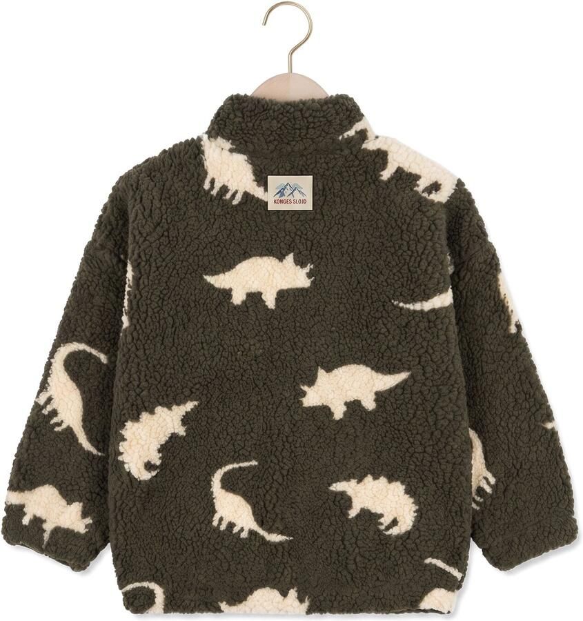 KONGES SLOJD Jongens Jassen Jody Teddy Jacket Grs Khaki - Foto 2