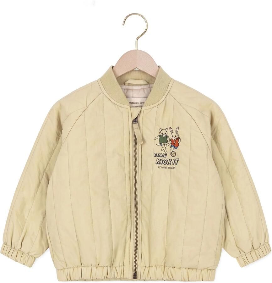 KONGES SLOJD Jongens Jassen Juno Bomber Jacket Olijf