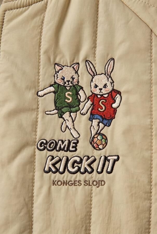 KONGES SLOJD Jongens Jassen Juno Bomber Jacket Olijf - Foto 3