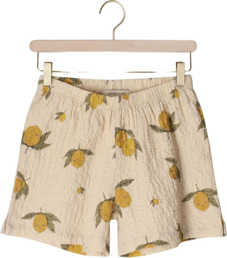 KONGES SLOJD Meisjes Broeken Elliot Shorts Ecru