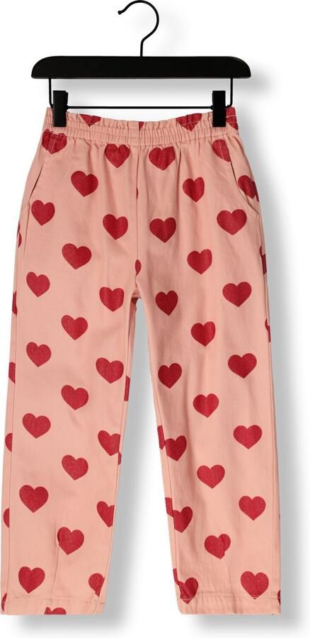 KONGES SLOJD Meisjes Broeken Magot Frill Pants Gots Lichtroze - Foto 3