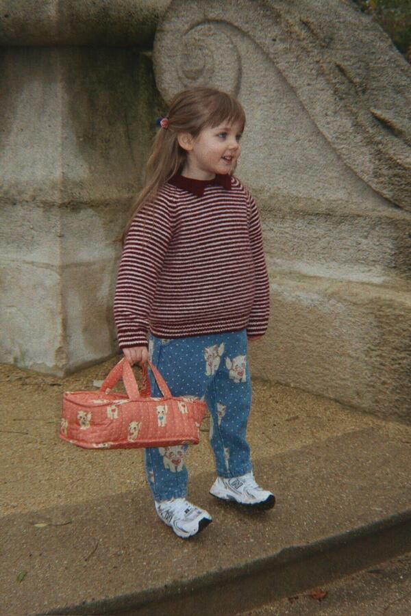 KONGES SLOJD Meisjes Jeans Magot Frill Pants Blauw - Foto 3
