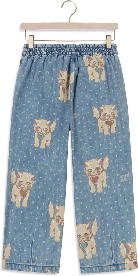 KONGES SLOJD Meisjes Jeans Magot Frill Pants Blauw - Foto 4