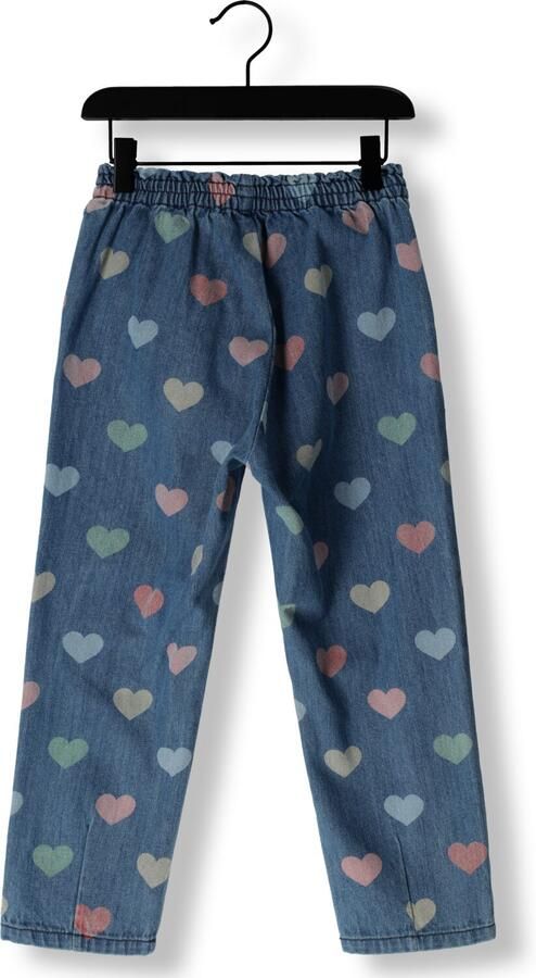 KONGES SLOJD Meisjes Jeans Magot Frill Pants Gots Blauw