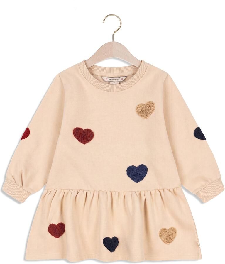 KONGES SLOJD Meisjes Jurken Lou Terry Sweat Dress Beige