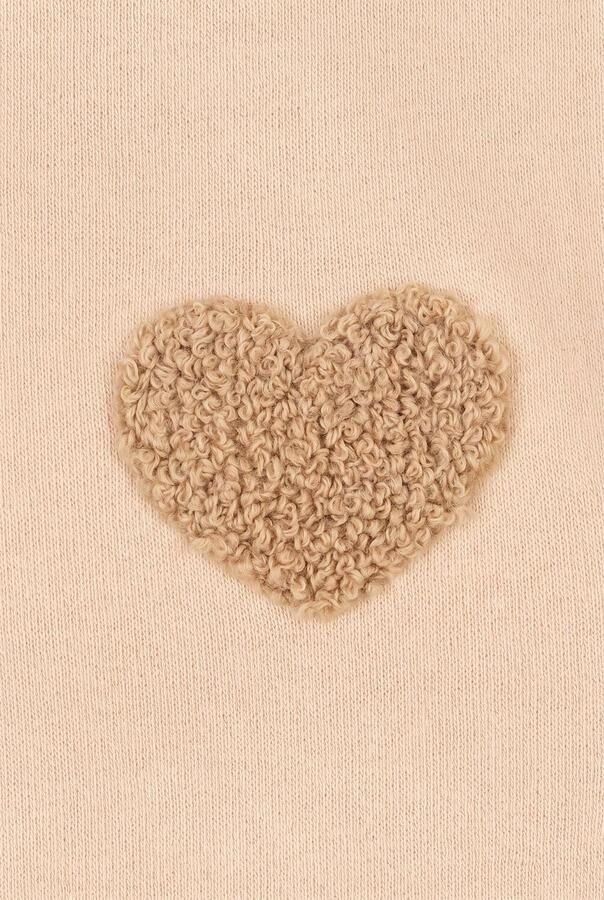 KONGES SLOJD Meisjes Jurken Lou Terry Sweat Dress Beige - Foto 3
