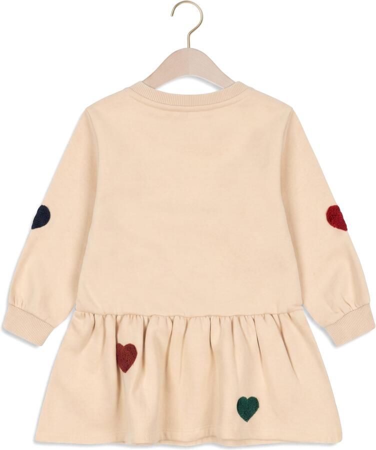KONGES SLOJD Meisjes Jurken Lou Terry Sweat Dress Beige - Foto 2